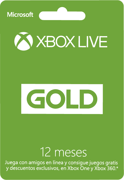 XBOX Live Gold - 12 meses
